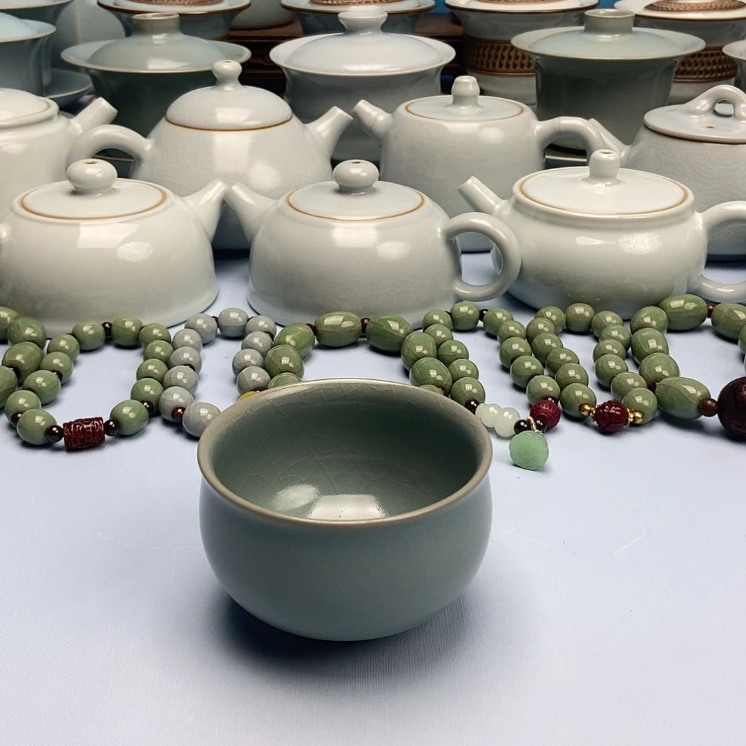 杯仿古缸杯原矿原釉原产地