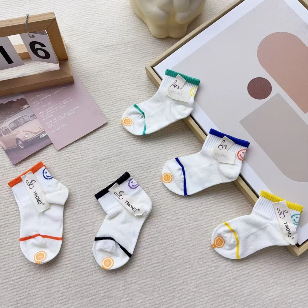 24ss059 10双儿童韩系时尚儿童船袜wg