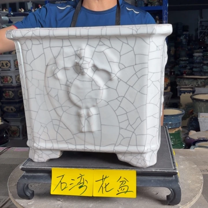 一风堂石湾花盆 内25*22