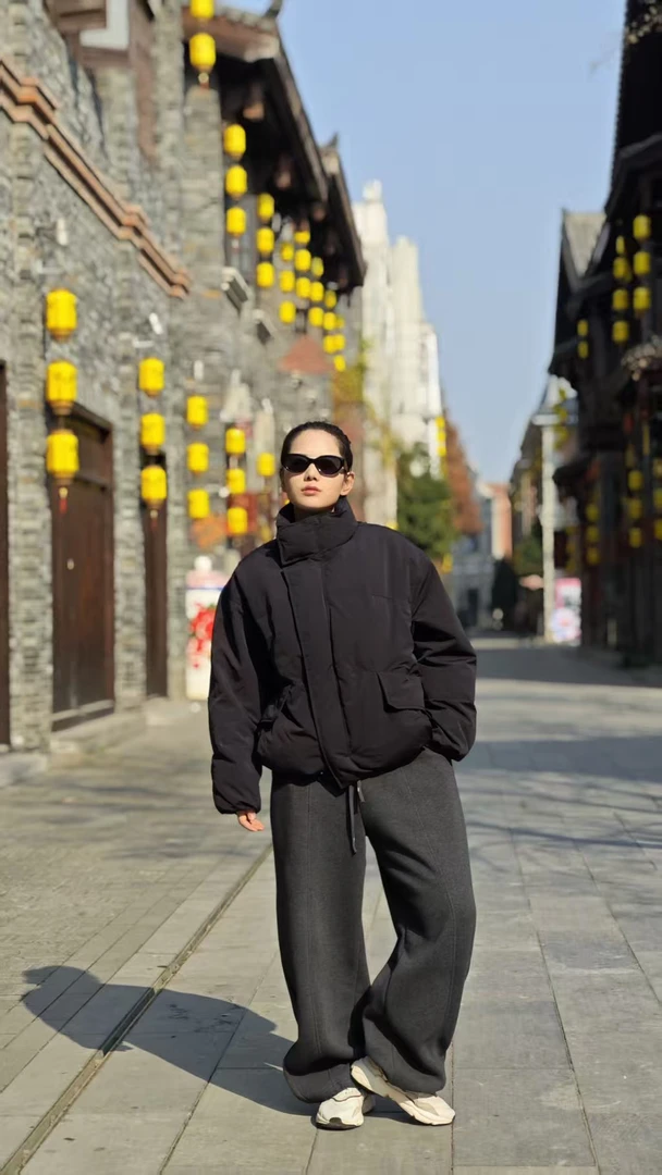 冬季立领新国标90白鸭绒羽绒服结构休闲男士加厚外套