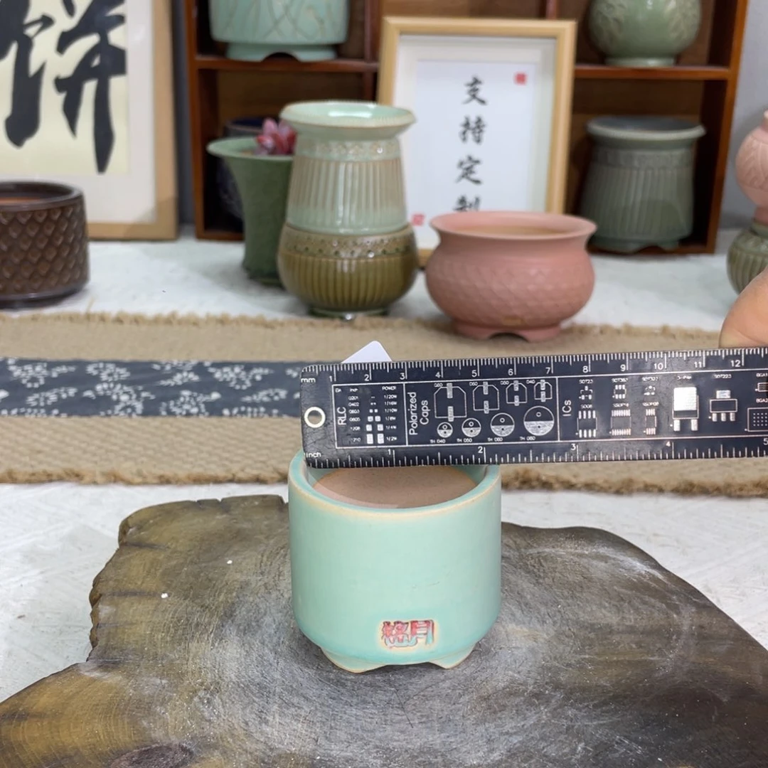 花卉陶瓷 068 内口5.7 cm