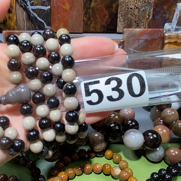 硅化玉合金天然北票树化玉108