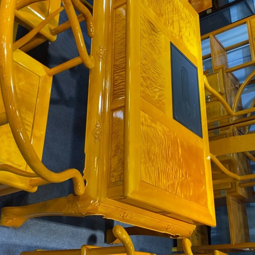 【闪购商品】楠木1.48米茶桌湿泡七件套