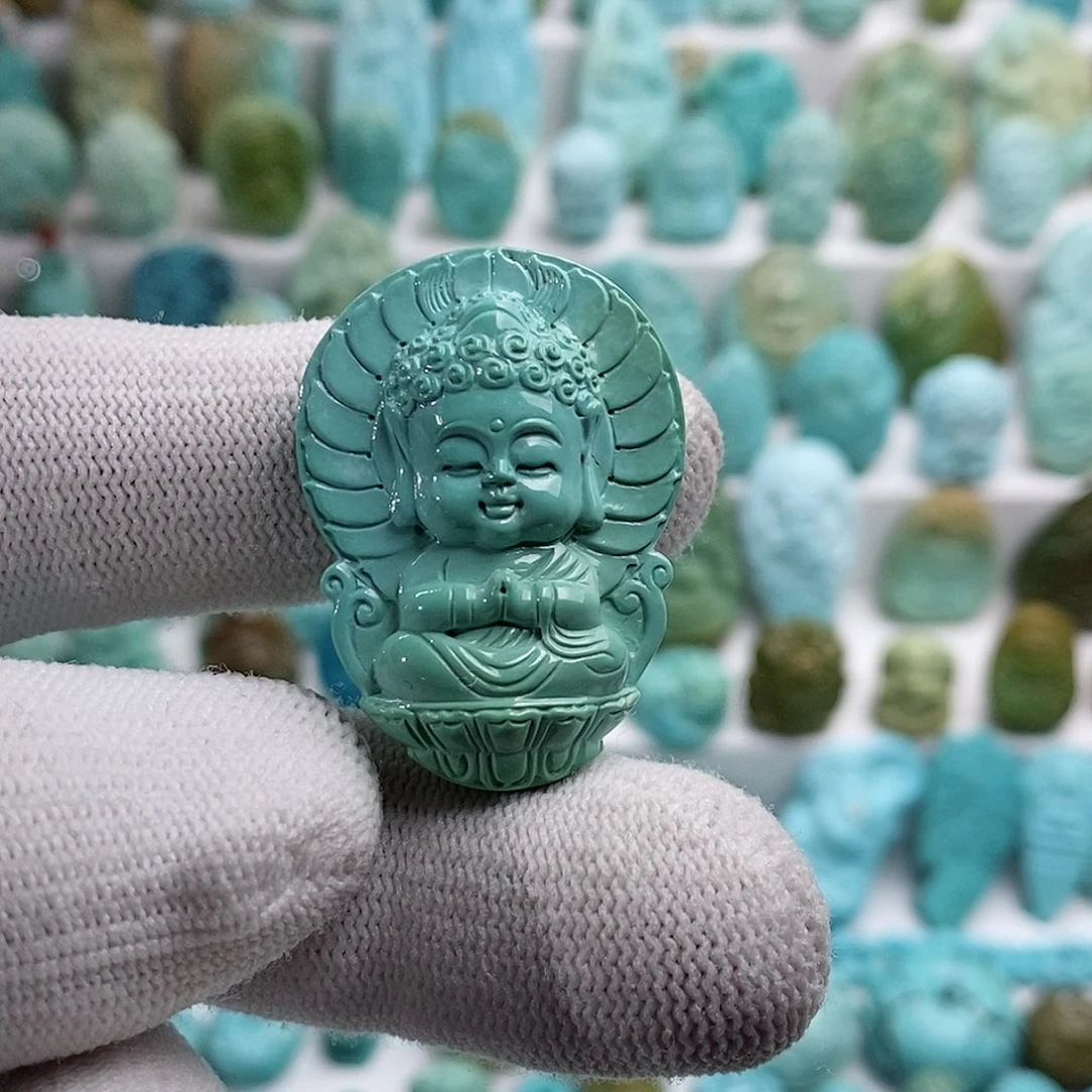 绿松石绿松石未镶嵌艺**业