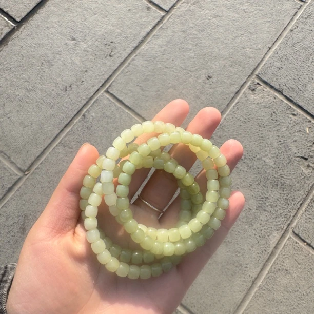 和田玉黄口直切手串（多样性发一）智