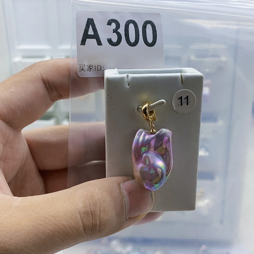 颈饰合金淡水珍珠