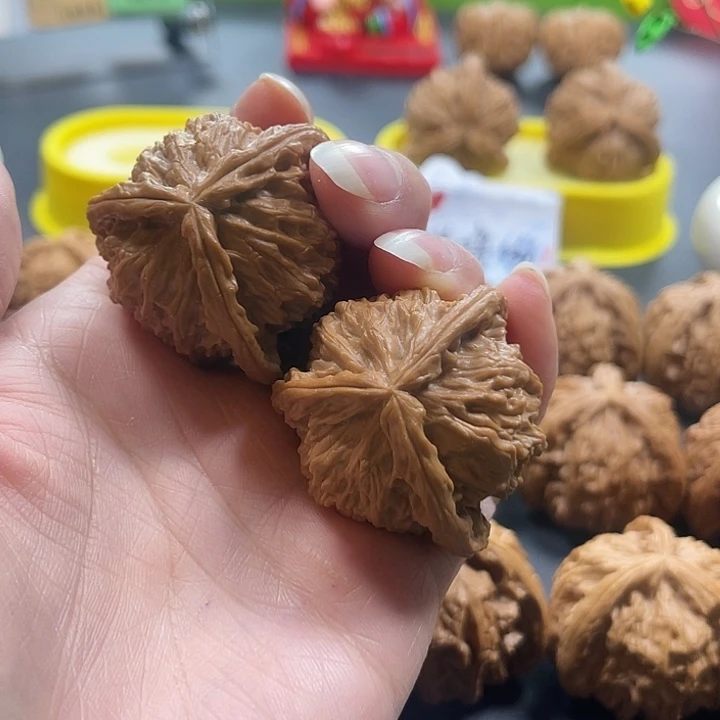 一***午吊坠文玩核桃拼接白奔