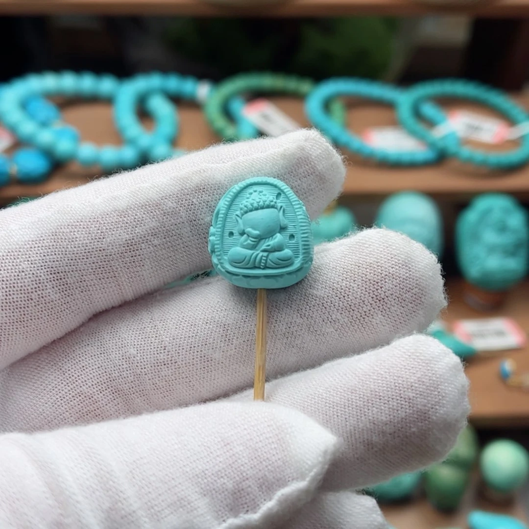 绿松石未镶嵌配饰