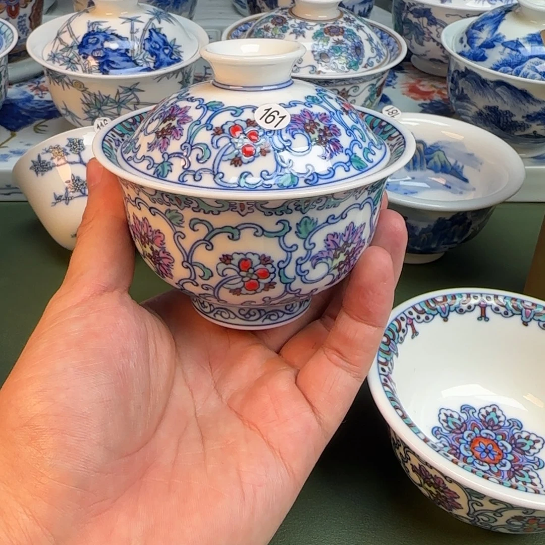 彦祖纯手工手绘茶具161