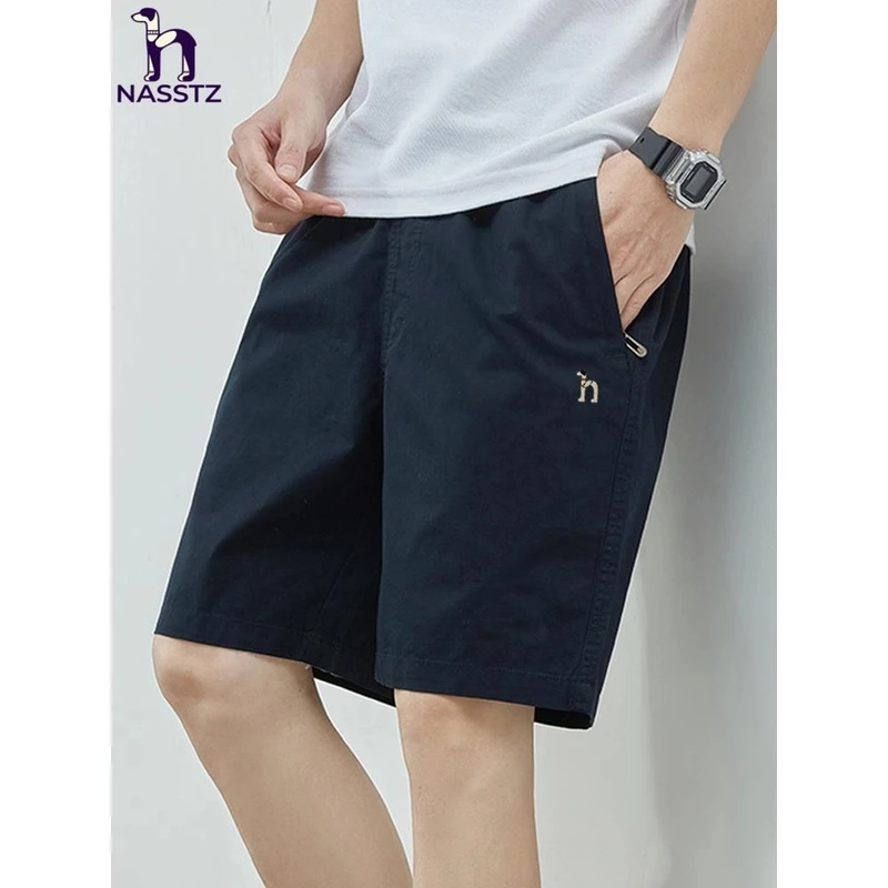 奥特莱斯撤柜男装2025年新款短裤男裤夏季时尚潮流棉直商务休闲