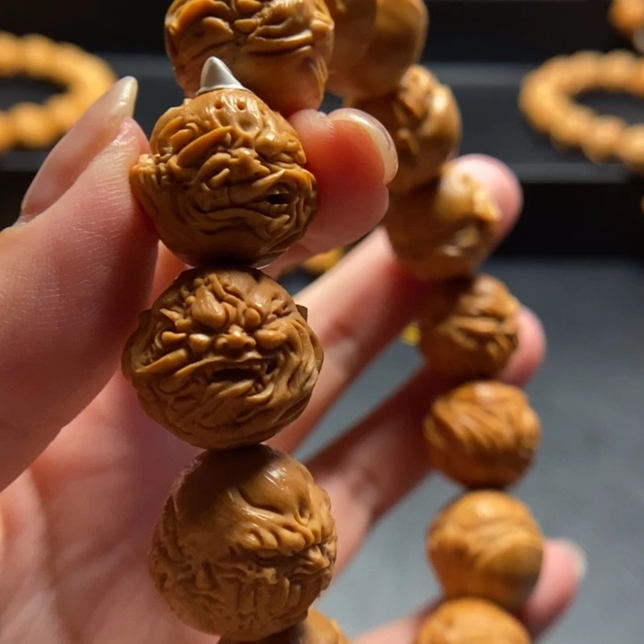 无***尽猴头核桃手串吞噬恶僧高货