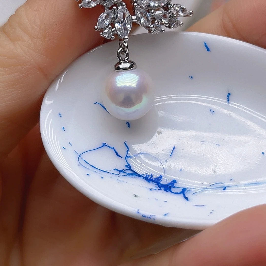 未镶嵌淡水珍珠吊坠或者耳钉