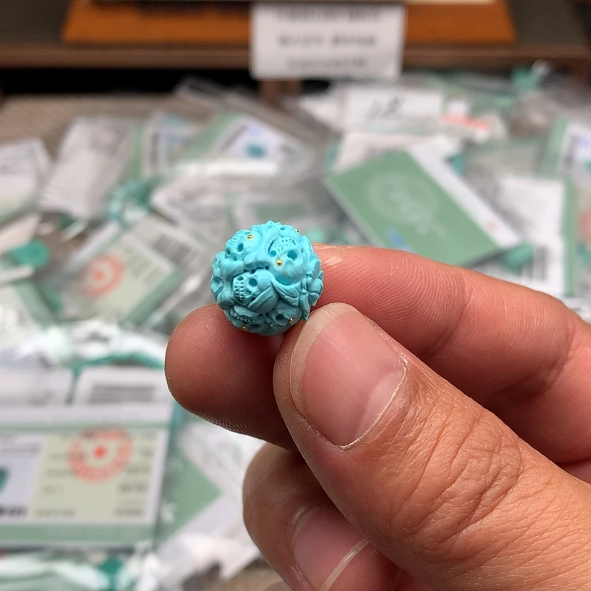 【闪购商品】未镶嵌绿松石颈饰22