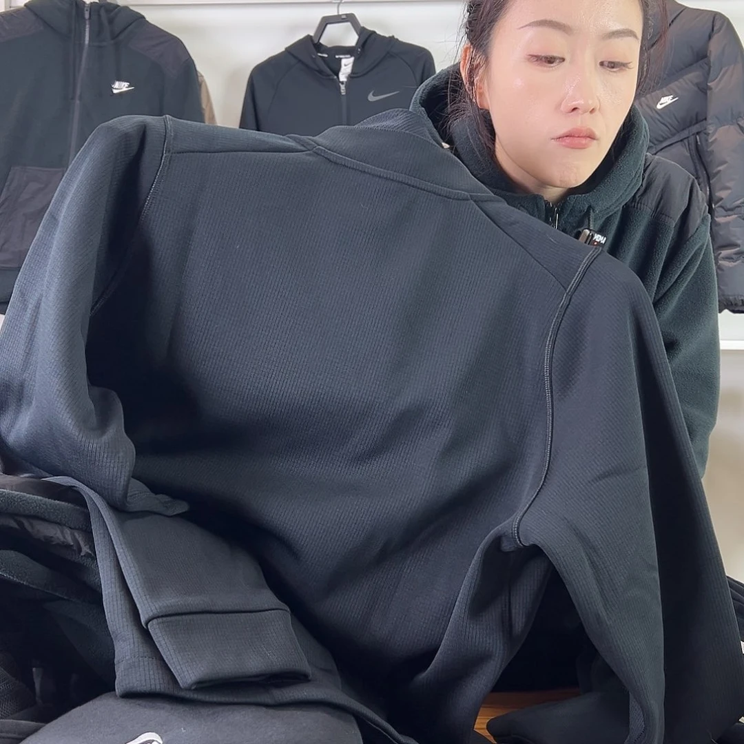 5941黑色外套立领M码110-130斤不退换