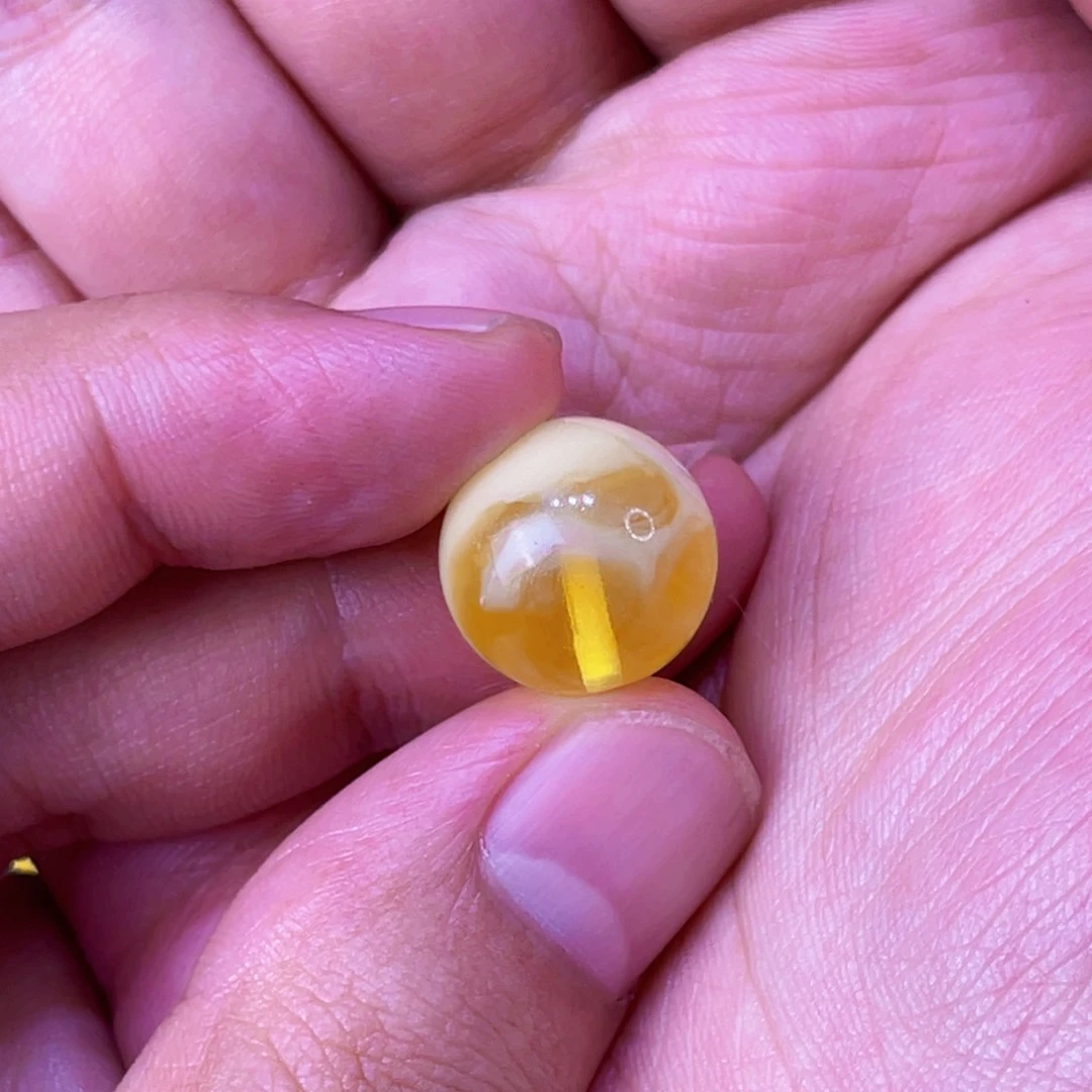 未镶嵌琥珀珠宝奇石安***瓜