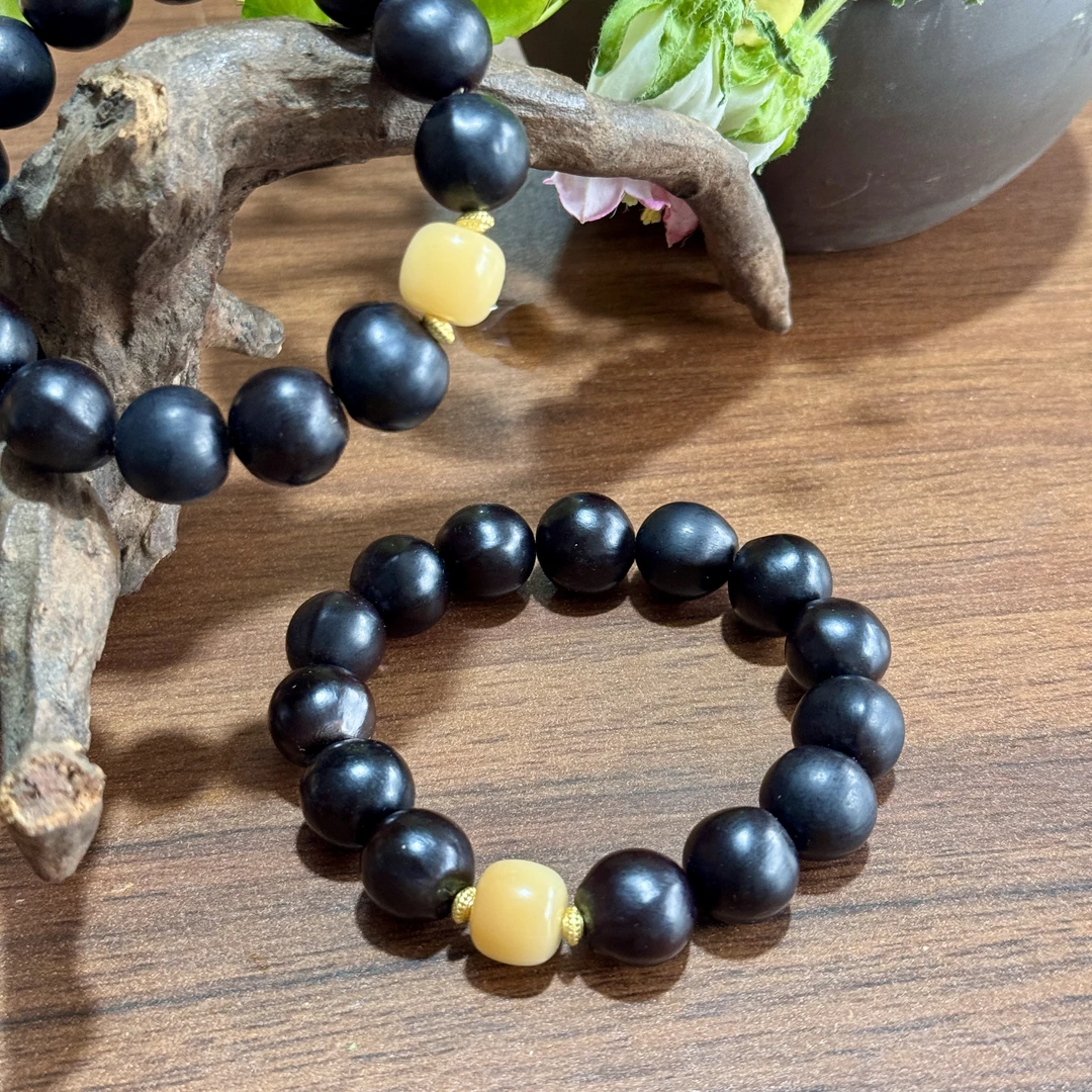 天然木槵子佛珠菩提子手串男女盘玩效果无患子无患子手串