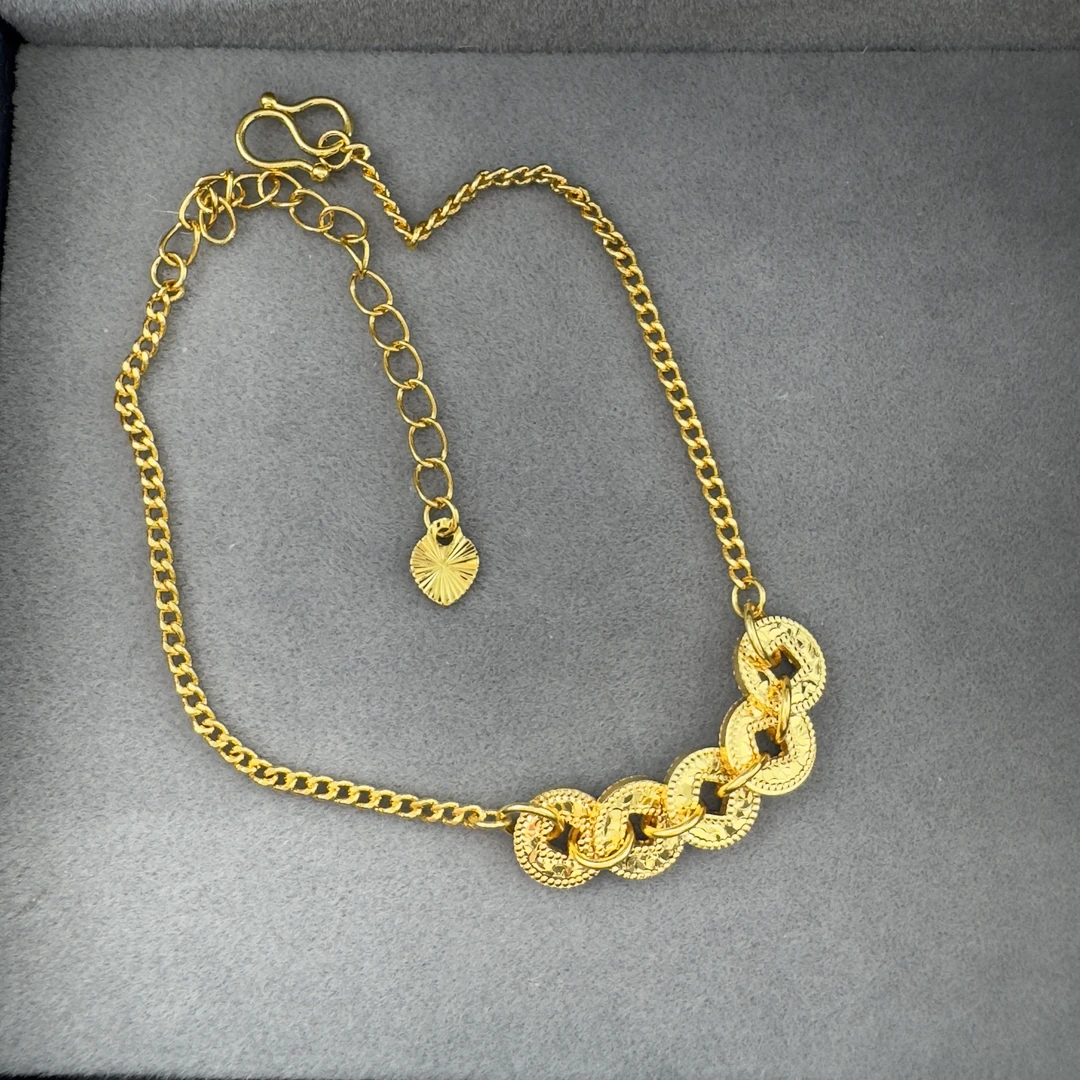 【丁老头甄选】铜钱手链2011