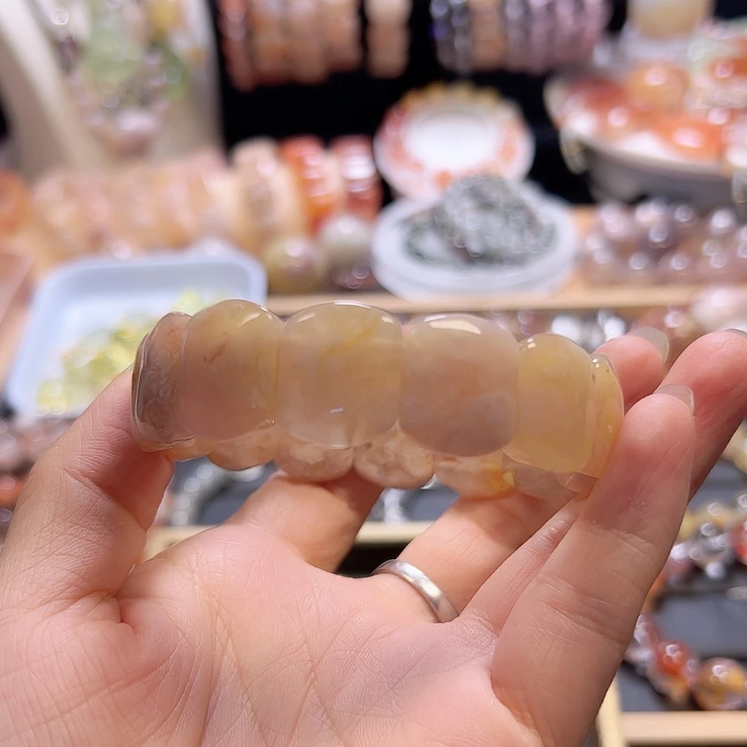 玛瑙/玉髓手链未镶嵌