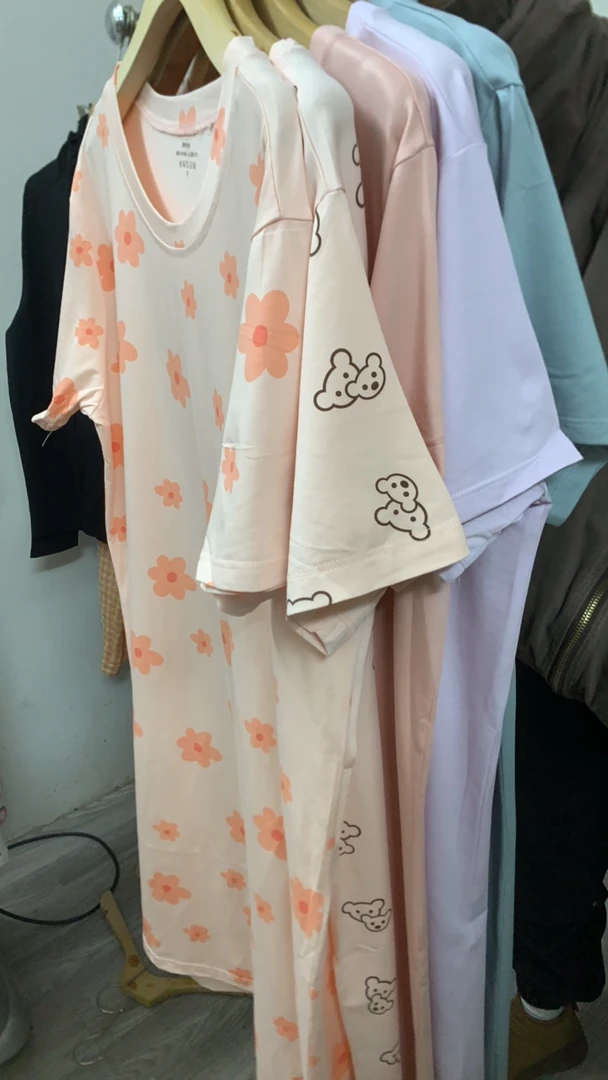 510 宽松卡通家居睡裙