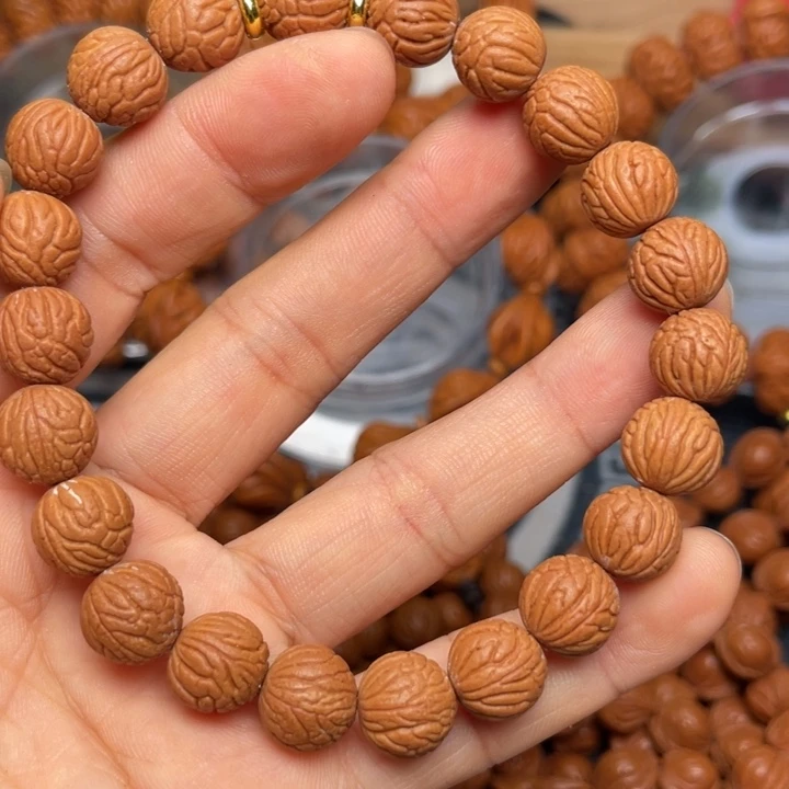 桃核手串龙纹桃核61