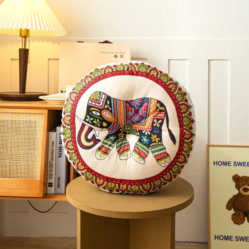 SA88棉麻蒲团坐垫椅子地上家用加厚抱枕榻榻米垫子懒人椅垫