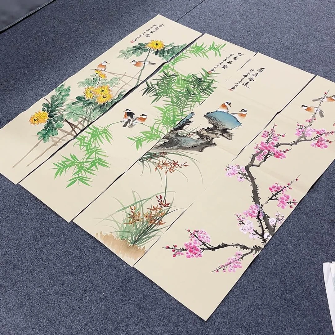 国画国画老师作品