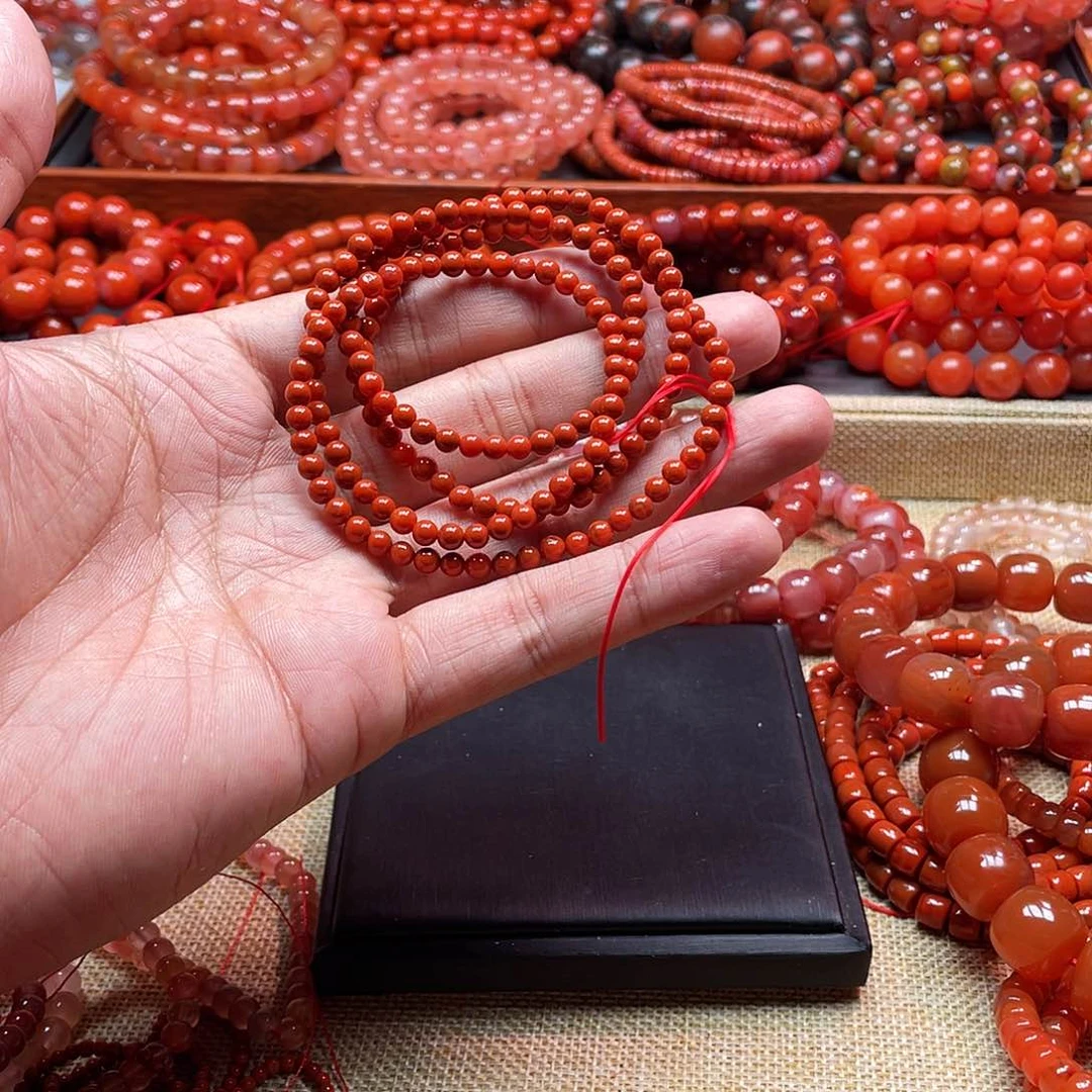 手链未镶嵌南红玛瑙