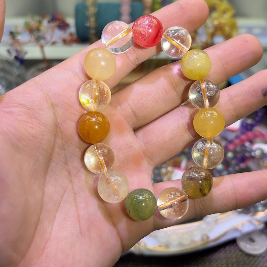 手链水晶未镶嵌14m+多宝