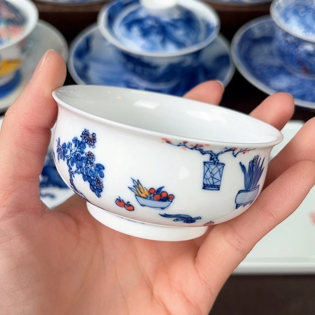 手绘高温瓷器瓷器