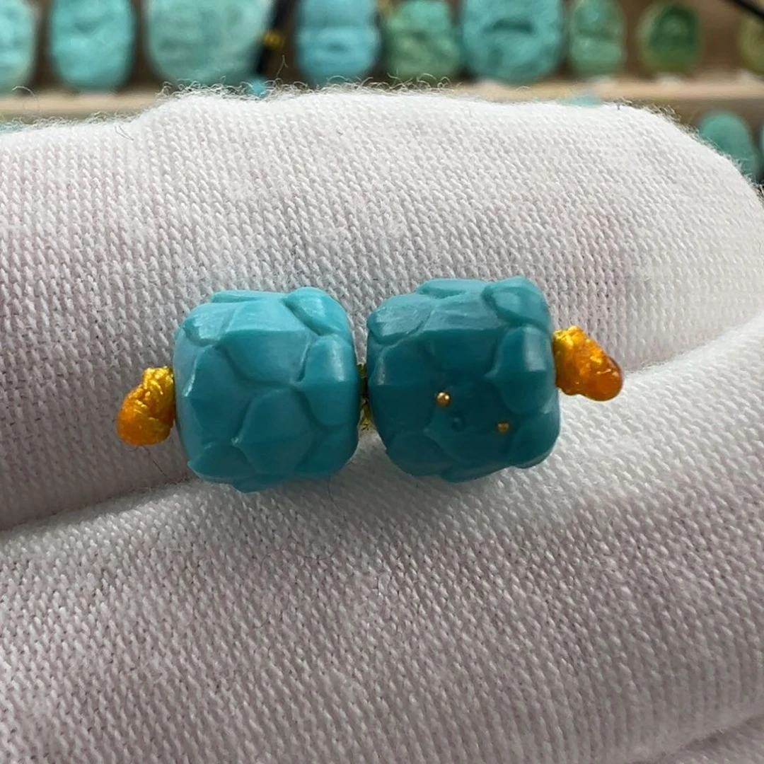 未镶嵌绿松石配饰7.8*6.9