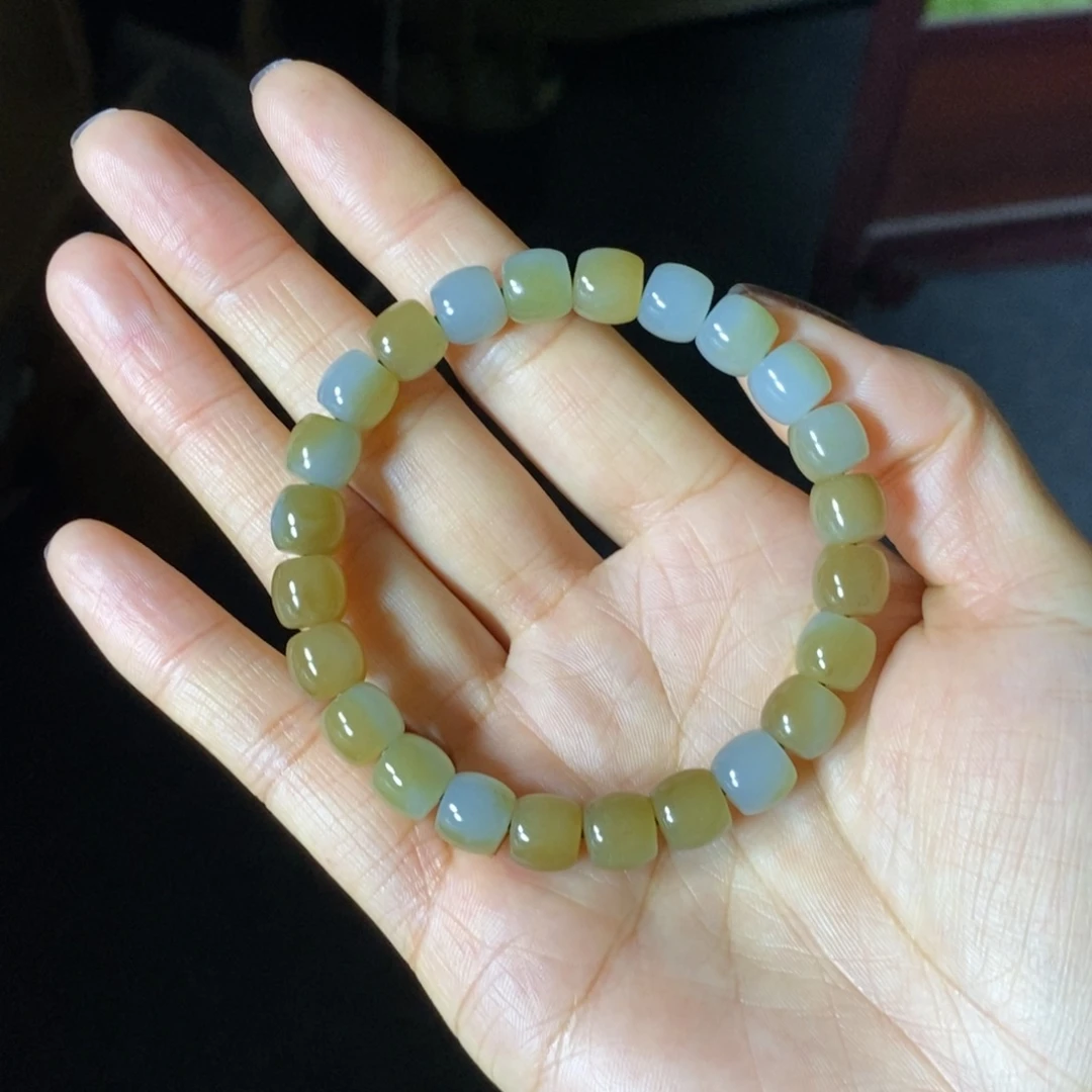 和田玉未镶嵌手串