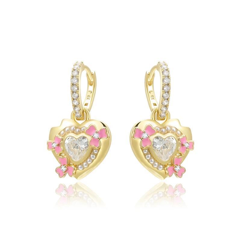 XUPING/旭平首饰 合金合成锆石耳饰 【潘生福利】GDY  X000931163