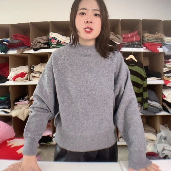 四平针加厚均码纯山羊绒130斤内