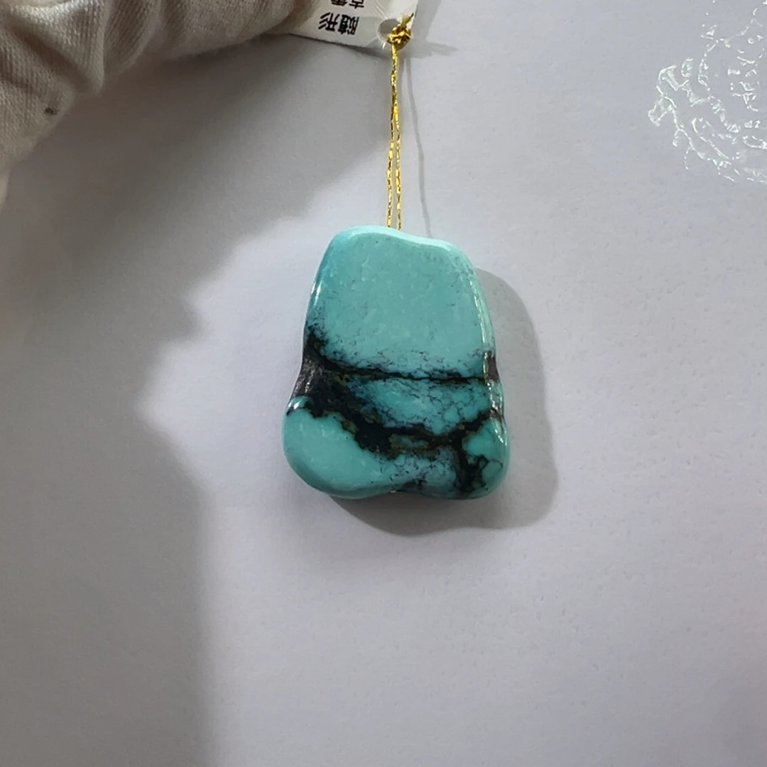 绿松石未镶嵌挂件