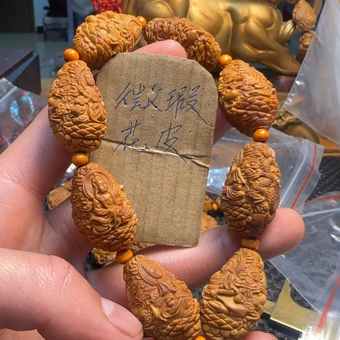 橄榄核手串/手链九龙观音wx福利