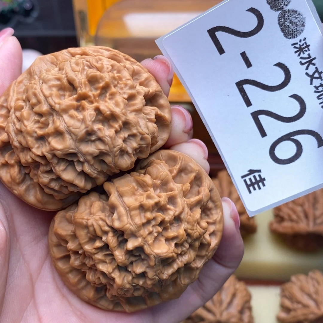 文玩核桃把件煎***葱51官帽