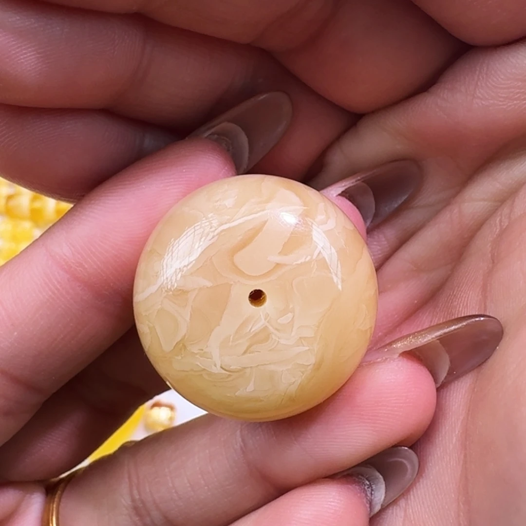 琥珀未镶嵌裸石27.5×18.2质检加10