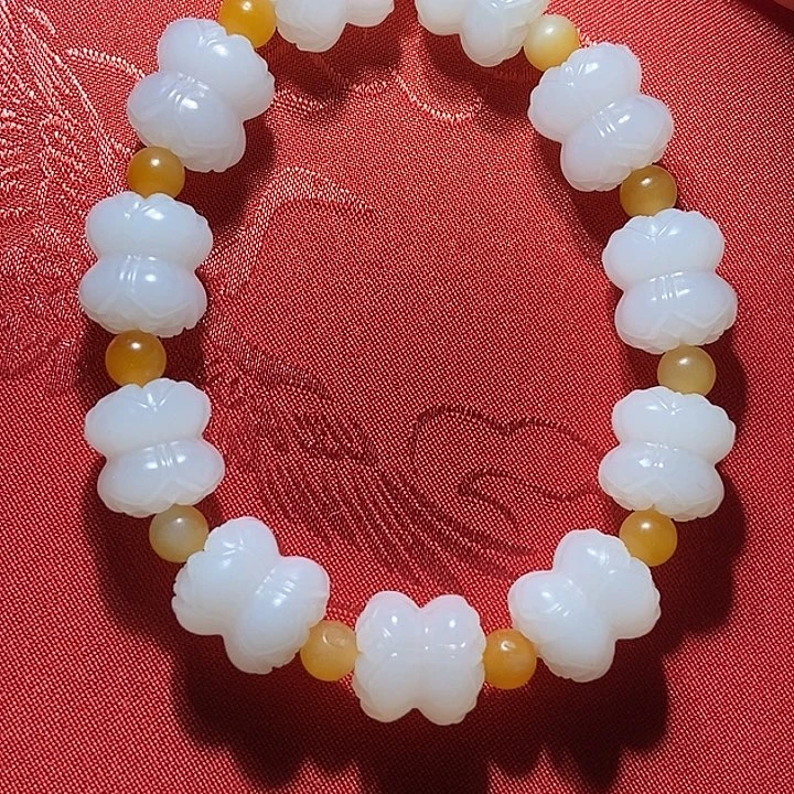 和田玉（白玉）未镶嵌手链