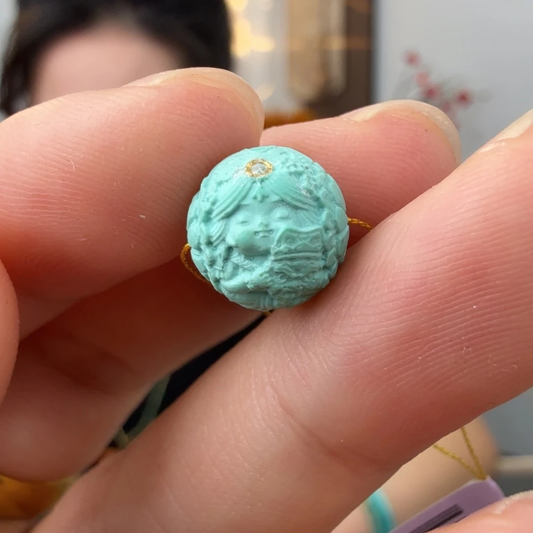 绿松石未镶嵌珠宝奇石