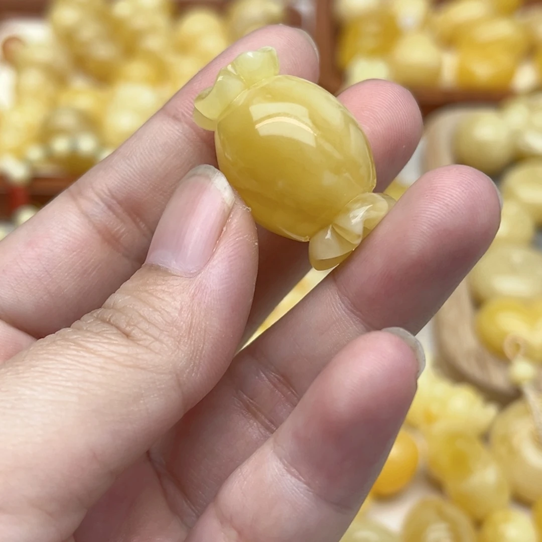 裸石蜜蜡未镶嵌天然