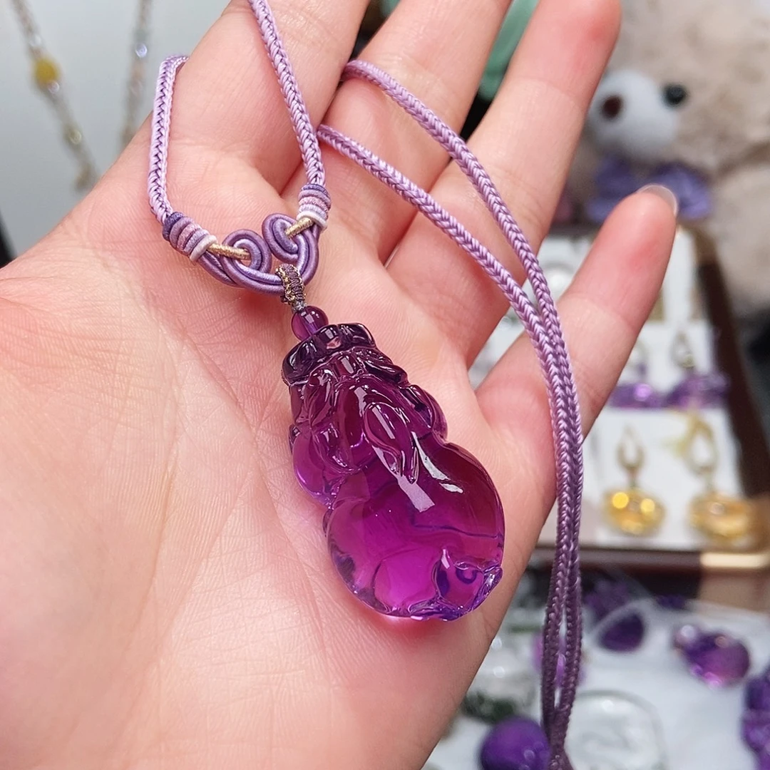 水晶未镶嵌吊坠(赠链)