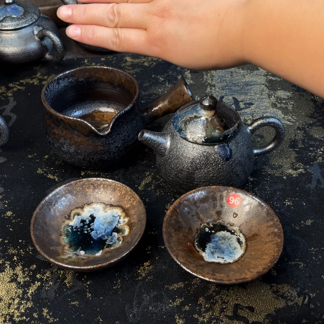 诚***嘉柴烧茶器柴烧茶器