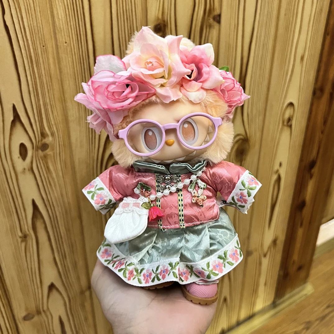 新中式簪花系列 TOKKS娃衣铺拉布布一代二代三 代衣服现货