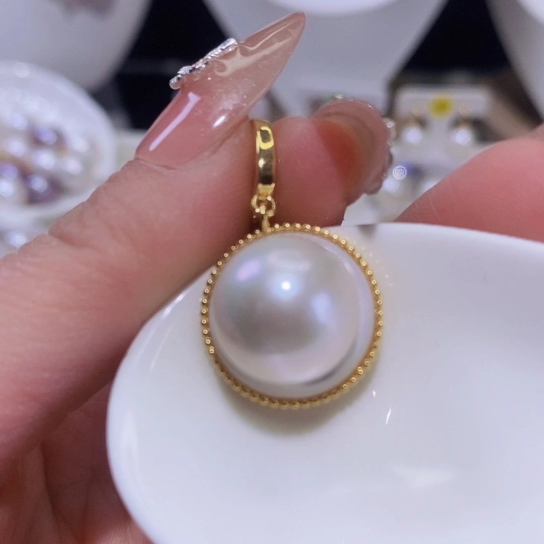 淡水珍珠颈饰合金