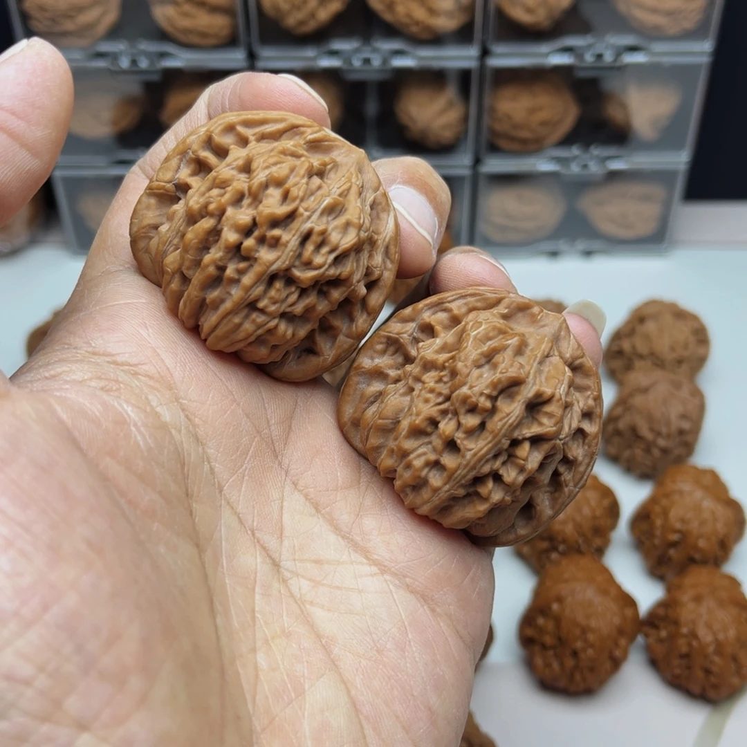 文玩核桃把件四座楼