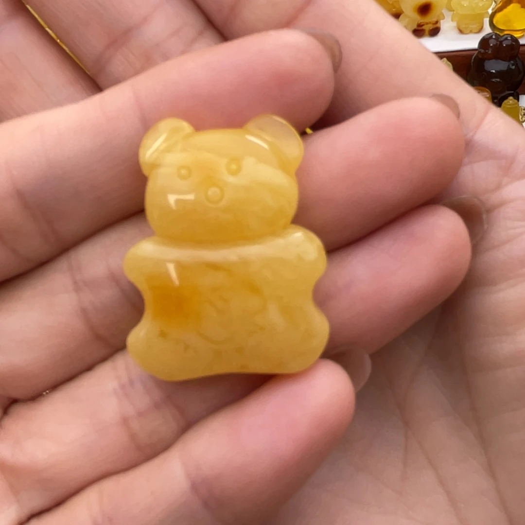 琥珀未镶嵌吊坠(不含链)