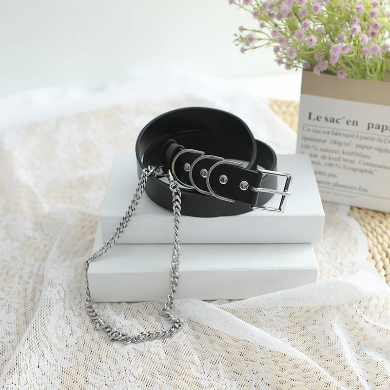 【半价q仓-唐长老自营】货号H2366新款简约休闲皮带H