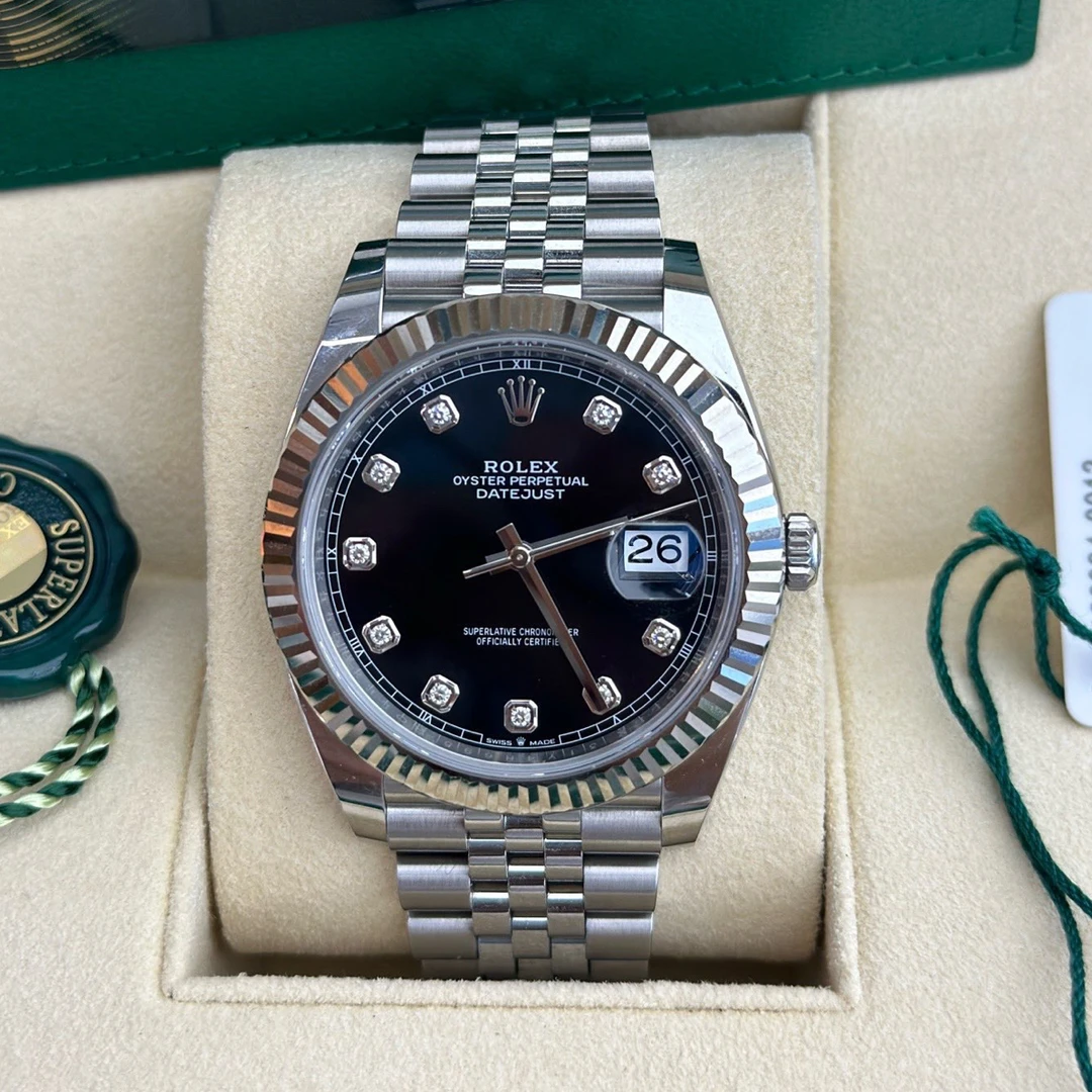 99新 Rolex/劳力士 126334自动机械商务男士手表41mm 日志型款式