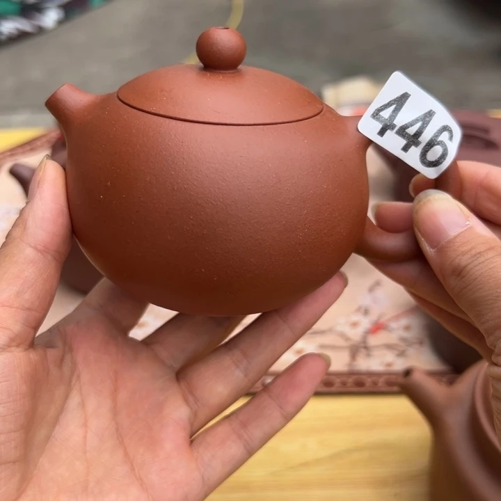 紫砂茶壶小红泥瑕疵260
