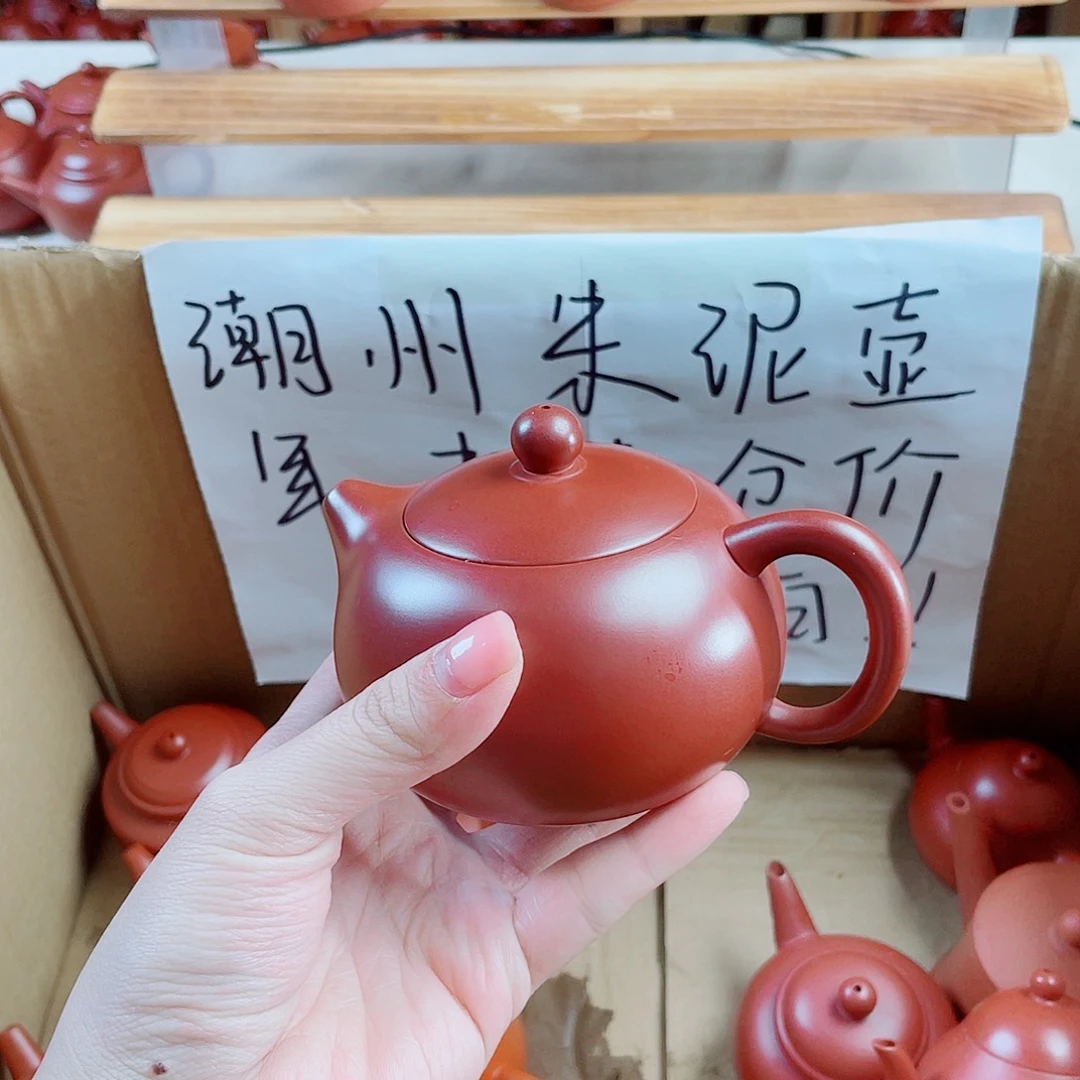 潮州朱泥壶大西施200